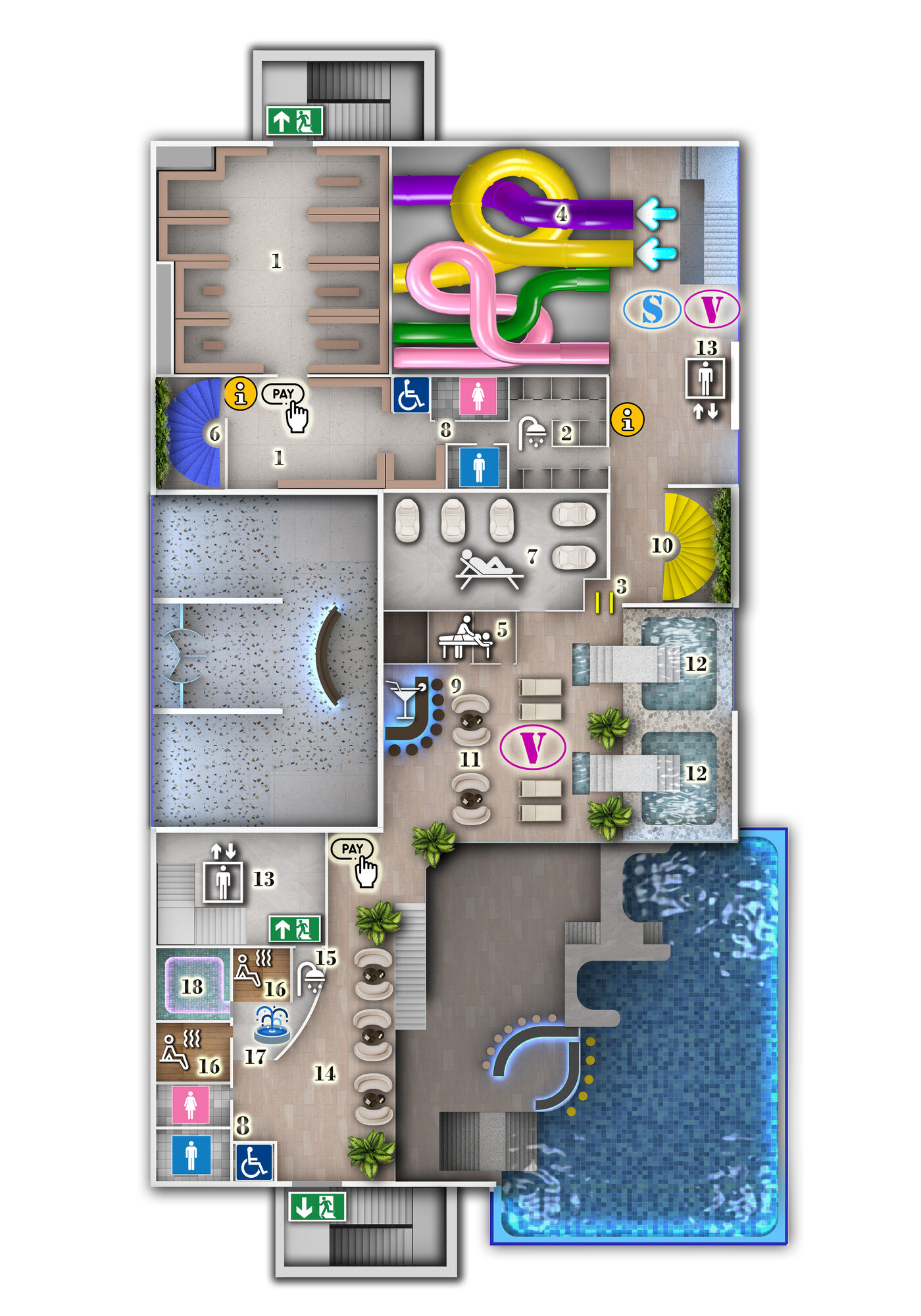 Plan Mezanin AquaVentura