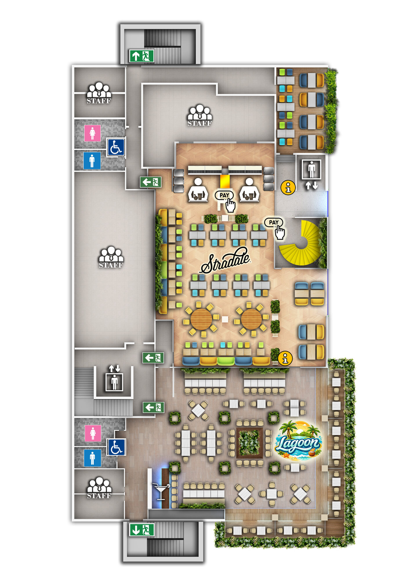 Plan Etaj 2 AquaVentura