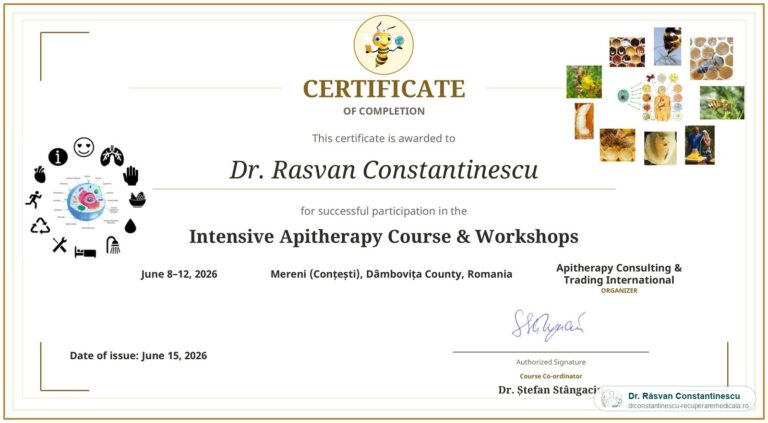 Curs intensiv de apiterapie — Apitherapy Consulting & Trading International, 2026